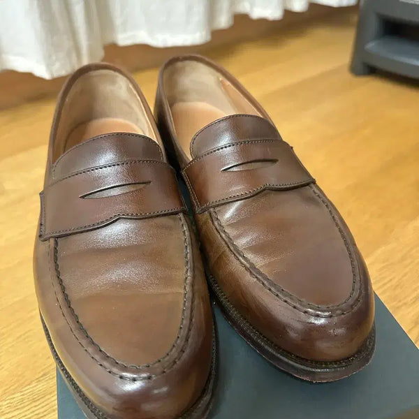 [BUNJANG] Crocket & Jones Boston Loafer Dark Brown / 크로켓앤존스 보스턴 로퍼 다크브라운