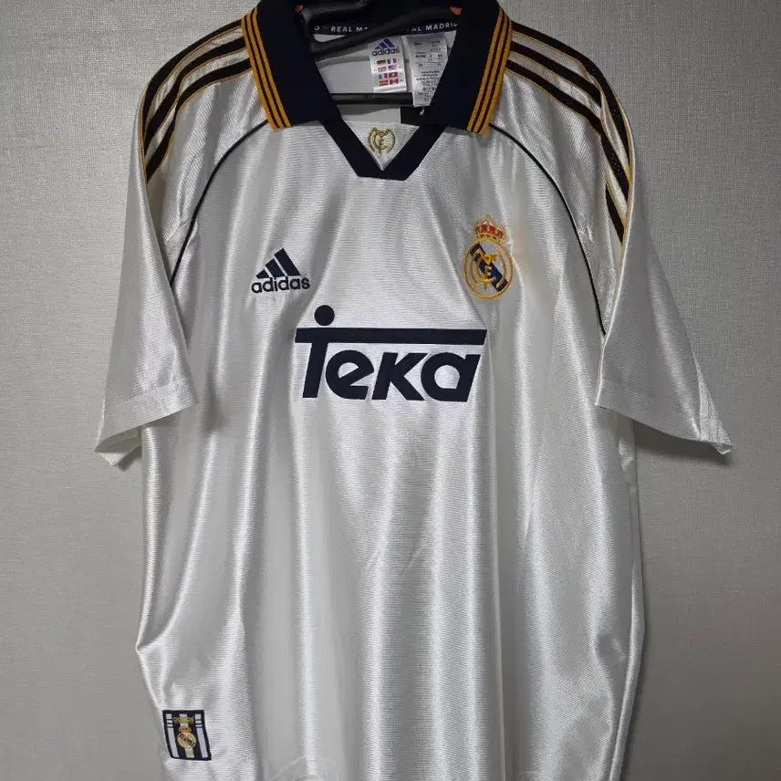 [BUNJANG] Adidas Real Madrid 99/00 Home Jersey White 2XL / [2XL]아디다스 레알 마드리드 99/00 홈 저지 화이트