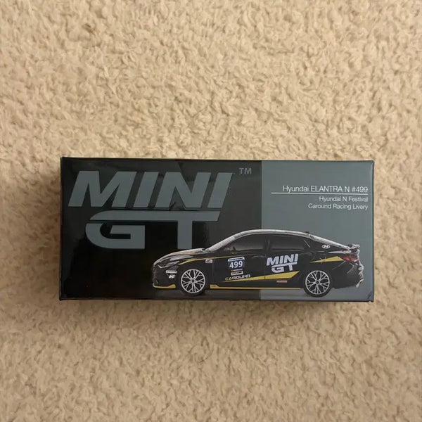 [BUNJANG] Mini GT Carround Livery Avante N 1:64 Scale Model / 1:64 미니지티 카라운드 리버리 아반떼 N