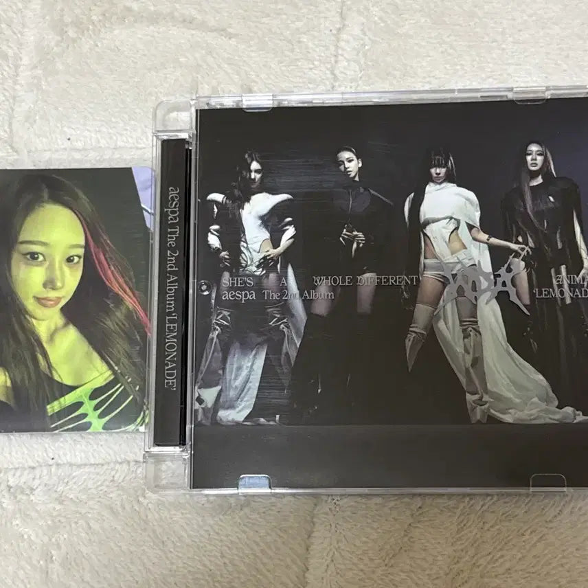[BUNJANG] aespa 2nd Album Lemonade Mutant Japan Exclusive Giselle Photocard / 에스파 2집 Lemonade mutant japan exclusive(포토카드 지젤)