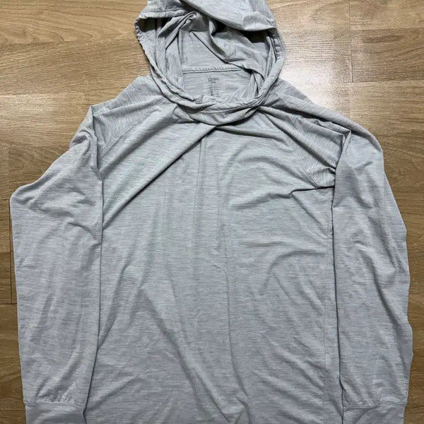 [BUNJANG] CQR Functional Hoodie Gray / [M]CQR 기능성 후드티 그레이