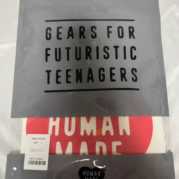 [BUNJANG] Human Made Heart Logo T-Shirt White L / 휴먼메이드 하트 로고 반팔티 화이트 L