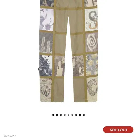 [BUNJANG] SOHC Multi Patchwork Webbing Pants XL / SOHC 멀티 패치워크 웨빙 팬츠 멀티 xl