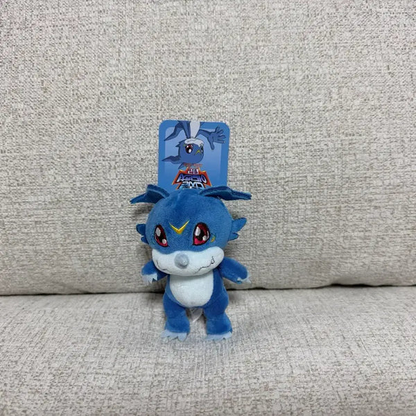 [BUNJANG] Digimon Tamers Official V-mon 8cm Keychain Plush / 정품 디지몬 테이머즈 브이몬 8cm 키링 인형