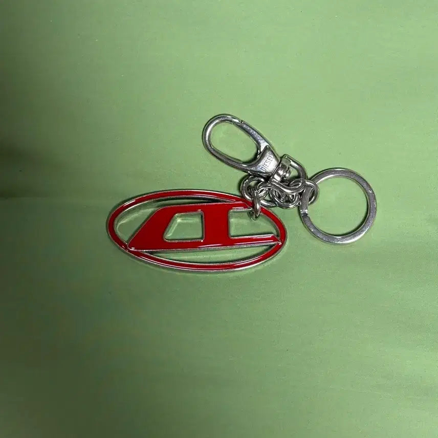 [BUNJANG] Diesel Red Keychain / 디젤 키링 레드 (새상품)