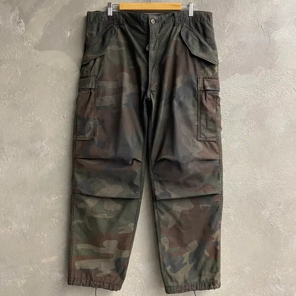 [BUNJANG] 80s U.S. ARMY Woodland M65 Cargo Pants (US L) / [US L] 80s U.S.ARMY 미군 오리지널 우드랜드 M65 카고팬츠