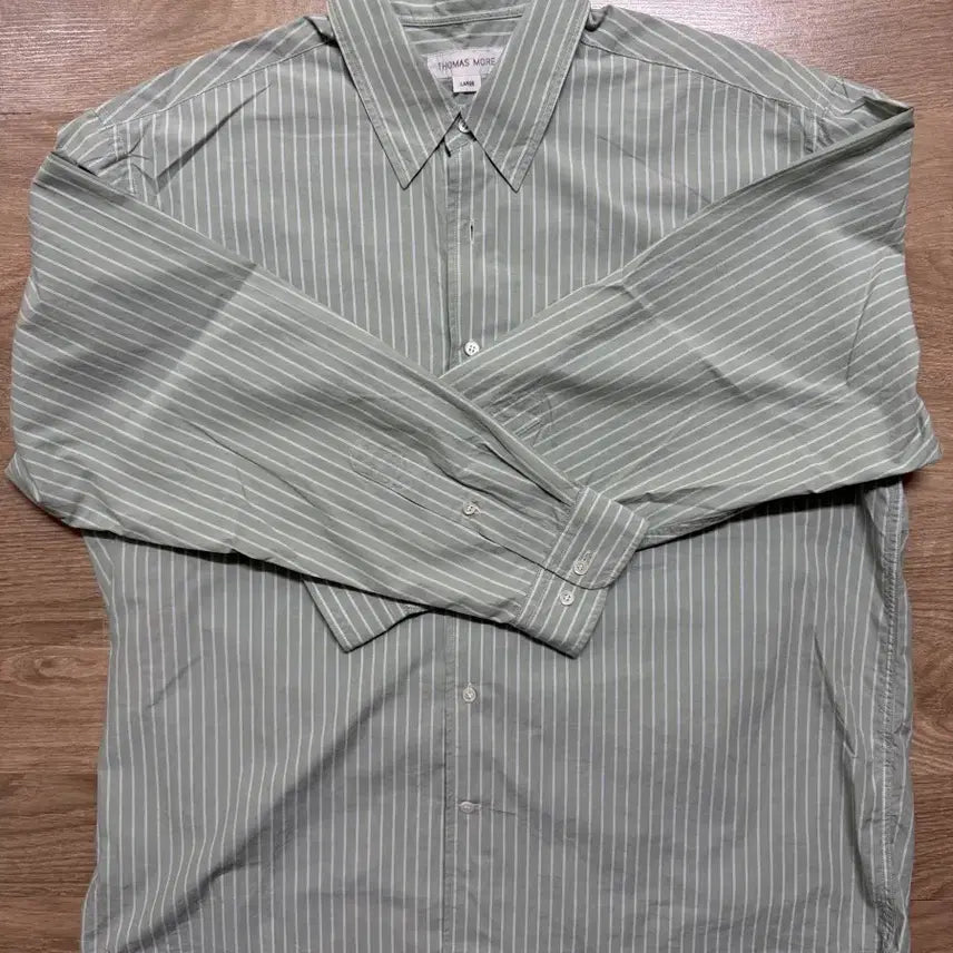[BUNJANG] Thomas Moore Striped Shirt / [L]토마스모어 스트라이프 셔츠