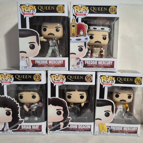 [BUNJANG] Funko Pop! Queen Band Members Bundle Set / 퀸 펀코 5종 일괄