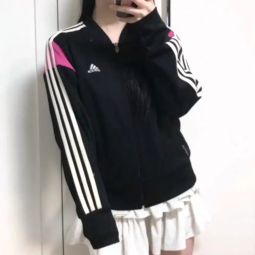 [BUNJANG] Adidas Vintage Training Jersey Pink / 아디다스 트레이닝 져지 핑크