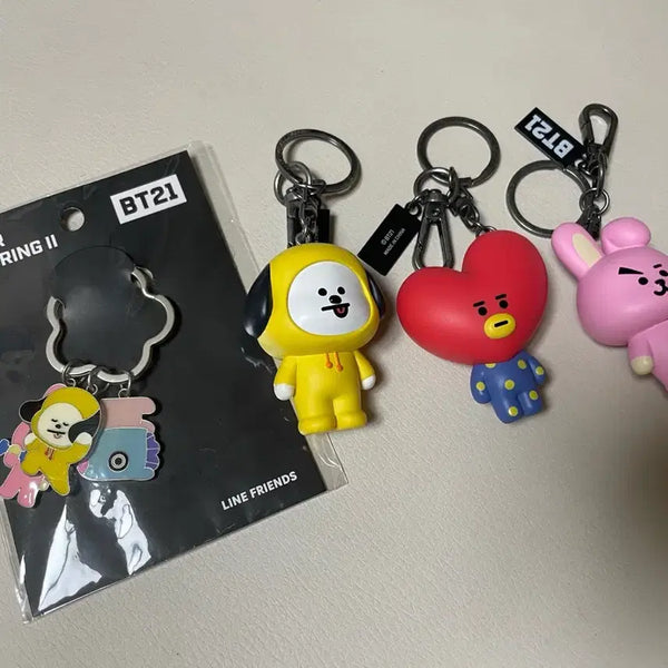 [BUNJANG] BTS BT21 Keychain Bundle Set / bts BT21 키링 일괄 세트