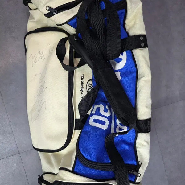 [BUNJANG] Seon Dong-yeol Autographed Chunichi Dragons Rawlings Duffle Bag / 국보급 투수 선동열 친필 사인 주니치 드래곤즈 야구백