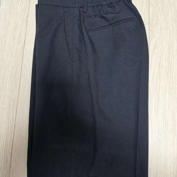 [BUNJANG] Signature Wide Slacks XL Black / 시그니처 와이드 슬랙스 XL 블랙