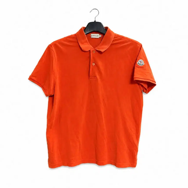 [BUNJANG] Moncler Authentic Short Sleeve Polo Shirt XL / 몽클레어 반팔 카라티 정품
