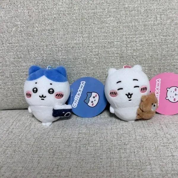 [BUNJANG] Chiikawa Hachware Authentic Stress Ball Keychain Plush / 정품 치이카와 하치와레 스트레스볼 키링인형