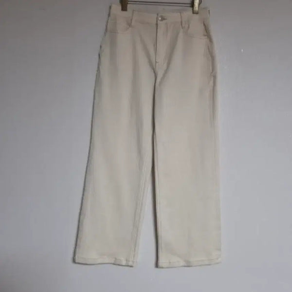 [BUNJANG] Celeb Shop All-Season Banded Wide Leg Denim Pants / 셀렙샵2025속밴딩 데님 와이드팬츠66스판