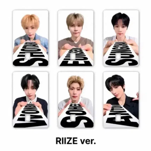 [BUNJANG] RIIZE Sungchan Card Sticker / 라이즈 성찬 카드스티커 팝업
