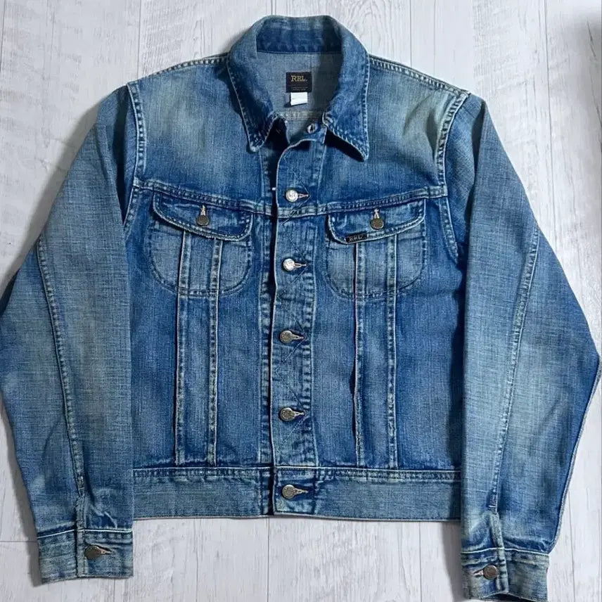 [BUNJANG] RRL Leland Denim Jacket - Size S / RRL LOT 271 리랜드 데님 자켓 S