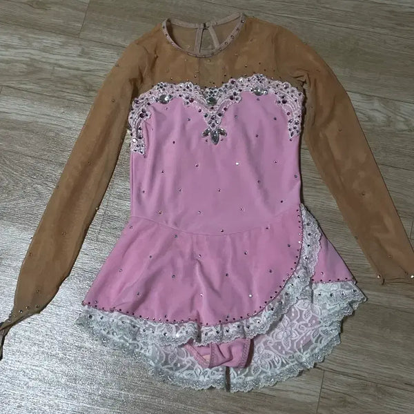 [BUNJANG] Custom Design Figure Skating Costume Dress / 피겨 의상 코스튬 드레스 원피스