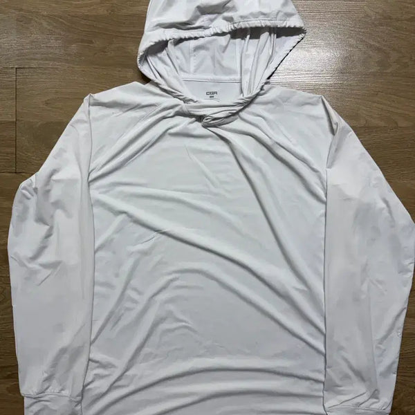 [BUNJANG] M CQR Functional Hooded T-Shirt White / [M]CQR 기능성 후드티 화이트
