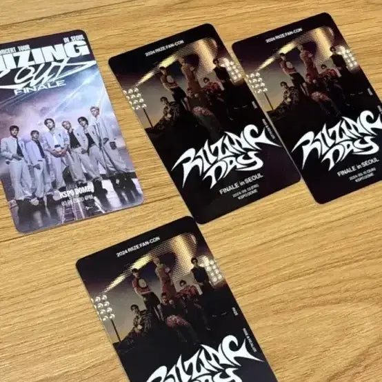 [BUNJANG] RIIZE Rising Day Concert Encore Official Ticket / 라이즈 라이징데이 콘서트 앙콘 소장티켓 실물티켓