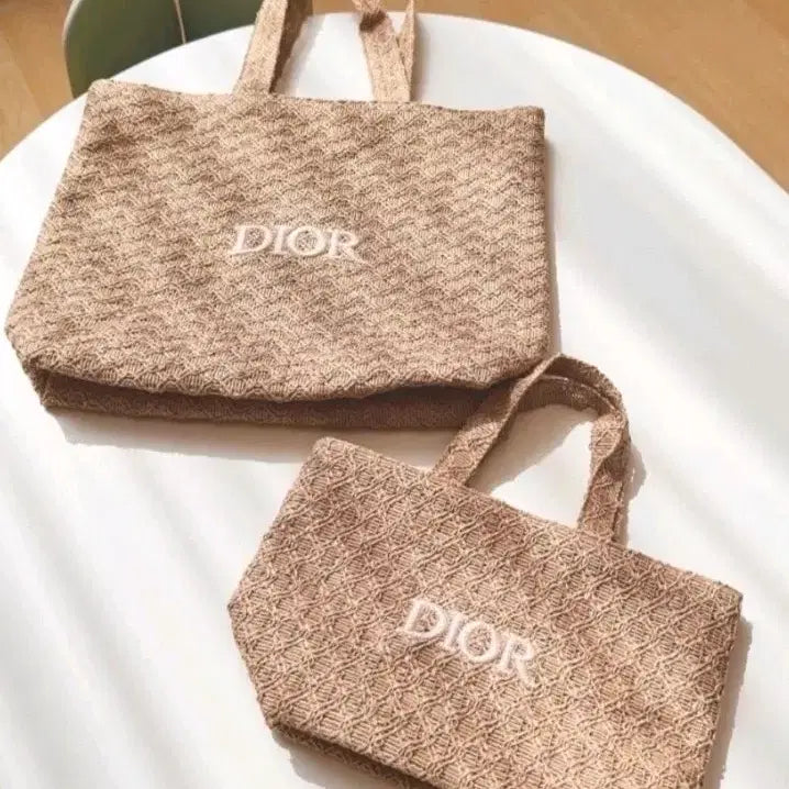 [BUNJANG] Dior Beauty Rattan Tote Bag / 디올 뷰티 라탄 토트백  새상품
