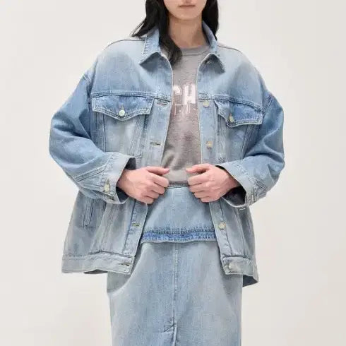 [BUNJANG] TIME Denim Jacket / 한섬타임 데임자켓