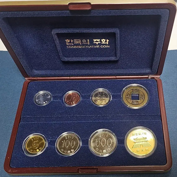 [BUNJANG] Korean Commemorative Coin Set / 한국의 주화 기념 주화 세트