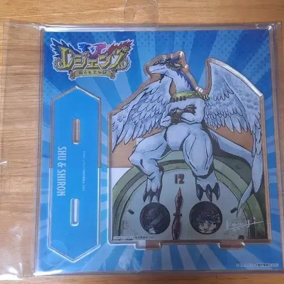 [BUNJANG] Legend of Dragon Dragon & Chiron Acrylic Stand (Sealed) / 용의 전설 레전더 용이 &시론 아크릴 스탠드 미개봉 팔아요
