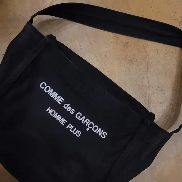 [BUNJANG] Comme des Garçons Homme Plus Archive Messenger Double Hobo Bag / 꼼데가르송 옴므플러스 아카이브 메신저 더블 호보백 숄더 크로스 가방