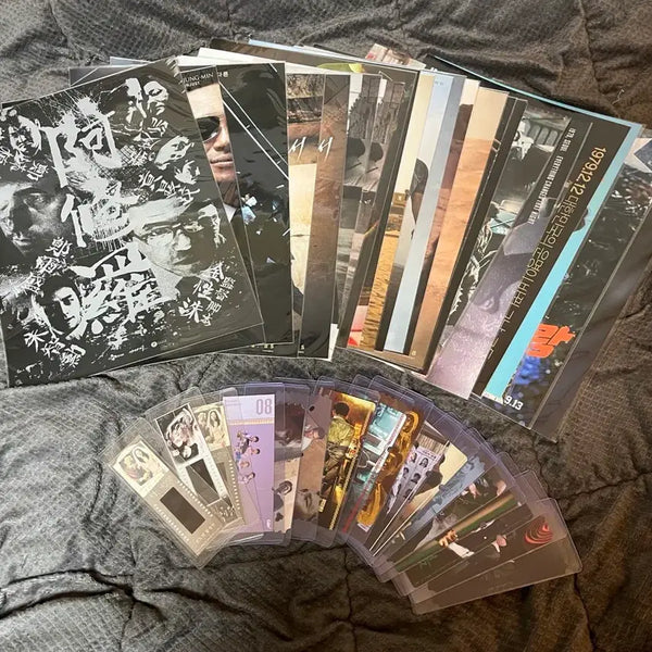 [BUNJANG] Hwang Jung-min Filmography A3 Posters, Film Markers, Original Tickets Bundle Set (Official Movie Goods) / (일괄) 황정민배우 필모 A3포스터 , 필름마크 , 오리지널티켓 (영화 공식)