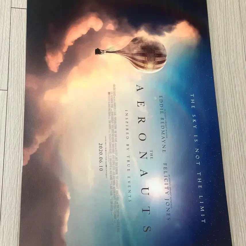 [BUNJANG] Aeronauts Movie Poster (A3) / [전용박스포장]영화 에어로너츠 포스터(A3)