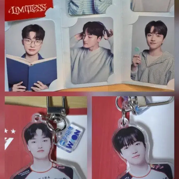 [BUNJANG] T1 Unofficial Merchandise Bundle (Keyrings, Red Card, Photocard) / 택포) T1 우리은행 키링 2개+소장용 레드카드+포토카드