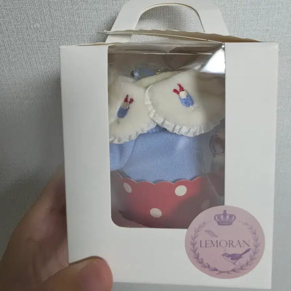 [BUNJANG] 10cm Doll Clothes Sweet Dessert Sweatshirt (Soda Flavor) / 10cm 인형옷 레모란님 달콤 디저트-스웻셔츠 판매합니다