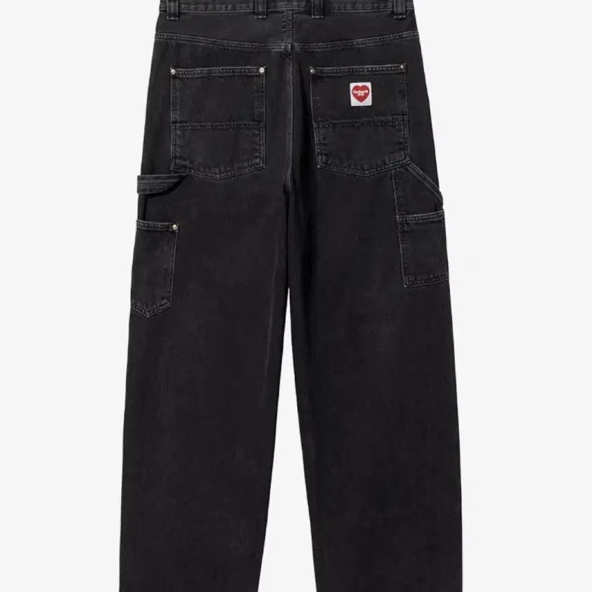 [BUNJANG] Carhartt WIP Nash Double Knee Pants Black Stone Washed XL / [XL] 칼하트WIP 내쉬 더블니 팬츠 블랙스톤워시드