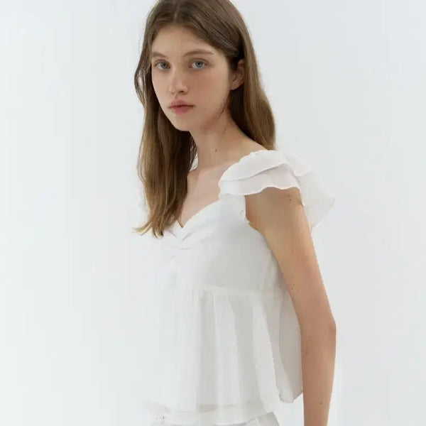 [BUNJANG] S Levein Nadia Blouse / 새상품 S 르베인 나디아 Nadia 블라우스