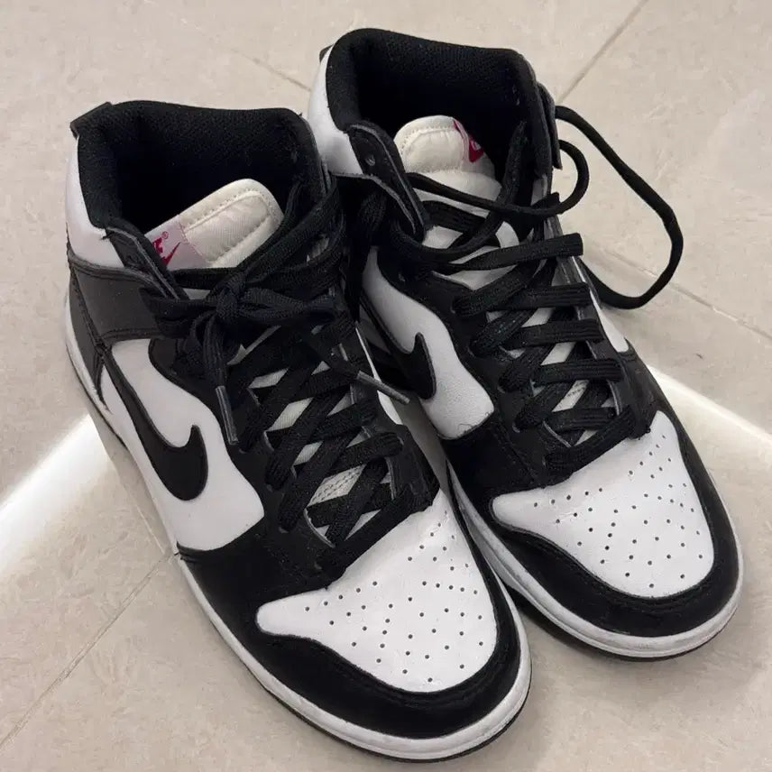 [BUNJANG] Nike Dunk High 'Panda' Women's / 나이키 덩크 하이 범고래 230 상태최상