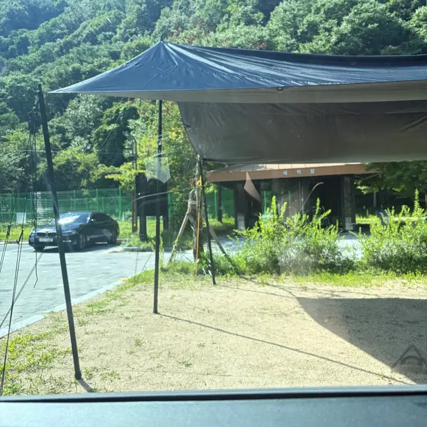 [BUNJANG] Polaris Recta Tarp + Holiday Pole Set / 폴라리스 렉타 타프 + 홀리데이 폴대 팝니다