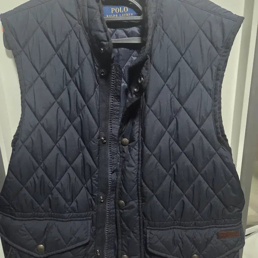[BUNJANG] Polo Ralph Lauren Quilted Vest Navy / 폴로 랄프로렌 퀼팅 베스트 네이비