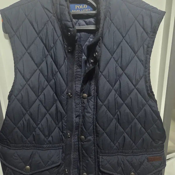 [BUNJANG] Polo Ralph Lauren Quilted Vest Navy / 폴로 랄프로렌 퀼팅 베스트 네이비