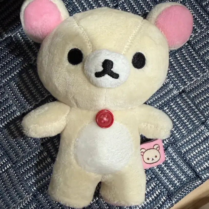 [BUNJANG] Rilakkuma Korilakkuma Standing Plush Doll (Authentic) / 리락쿠마 코리락쿠마 직립 인형 (정품)