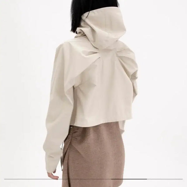 [BUNJANG] Woollica Santus Wing Bone Shell Jacket Ivory S / 울리카상투스 윙본 쉘 자켓 아이보리 s