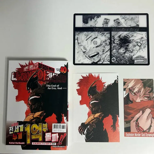 [BUNJANG] My Hero Academia Volume 49 Triple First Edition Bonus Bakugo / 나히아 히로아카 49권 트리플 초판 특전 바쿠고