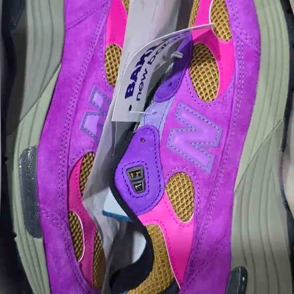 [BUNJANG] New Balance x Action Bronson 992 Made in USA Purple Sneakers / [새상품]뉴발란스 x 액션 브론슨 992 메이드 인 USA 퍼플