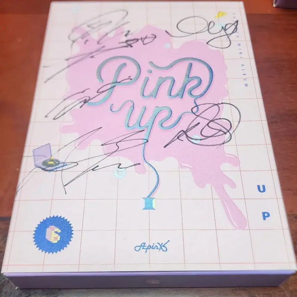 [BUNJANG] Apink Pink Up Mini Album Signed / 에이핑크 Pink Up 미니앨범 싸인반