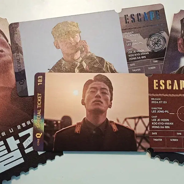[BUNJANG] Escape Original/Special Ticket 2 Types Bundle Set / 탈주 오리지널/스페셜 티켓 2종 일괄