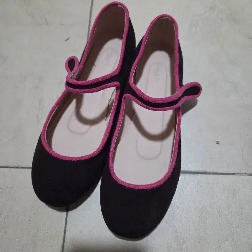 [BUNJANG] Suede Flat Shoes 225 / 스웨이드 플랫 225