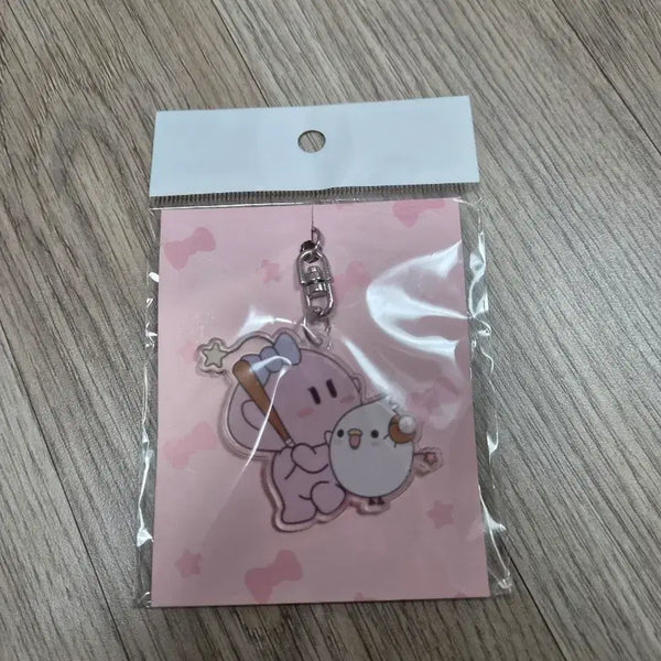 [BUNJANG] Hanwha Eagles Kkumsuni Acrylic Keyring / 한화이글스 꿈순이 아크릴 키링