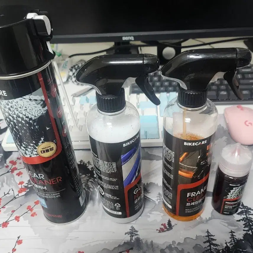 [BUNJANG] Bike Care Bicycle Wash Supplies Set / 바이크케어 자전거 세차용품 세트 판매해요