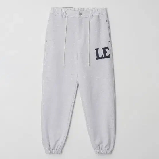 [BUNJANG] LetterAnd Jogger Pants Mélange Grey LE Logo / 레터앤 조거 팬츠 멜란지 그레이 LE 로고