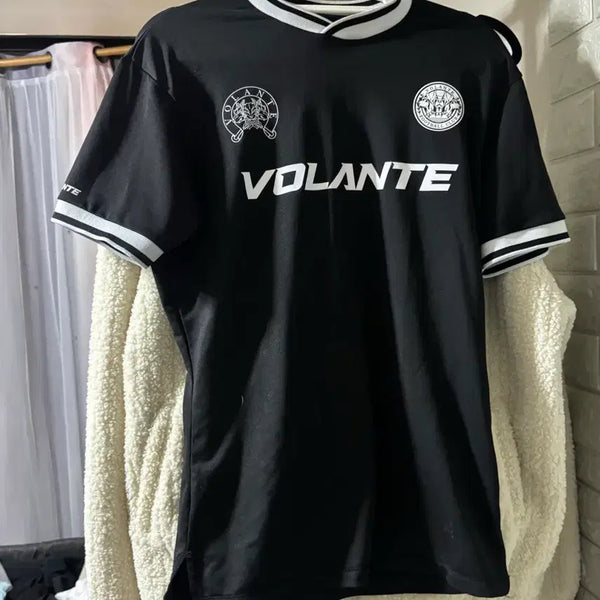 [BUNJANG] Volante Short Sleeve T-Shirt Black / 볼란테 반팔 티셔츠 블랙 2